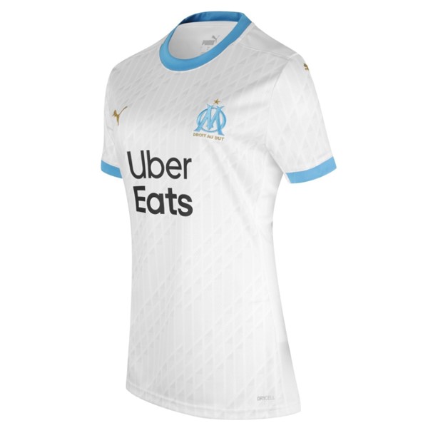 Camiseta Marsella Primera equipo Mujer 2020-21 Blanco